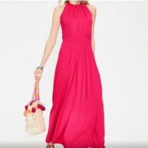 Boden Felicity Halter Maxi Dress